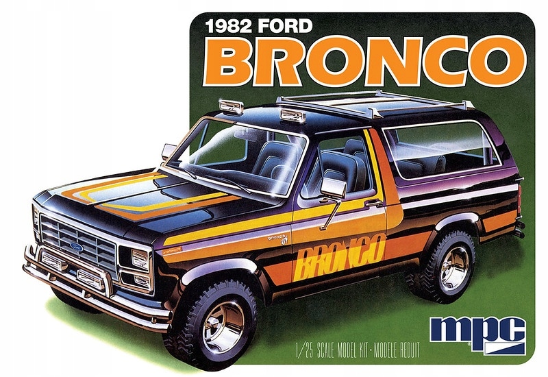 Model Plastikowy - Samochód 1:25 1980 Ford Bronco Car - MPC991