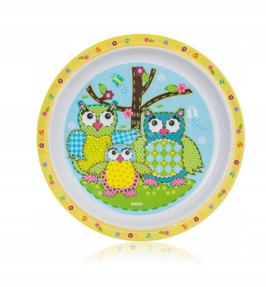 

Talerz melaminowy płytki Sowy 21 cm