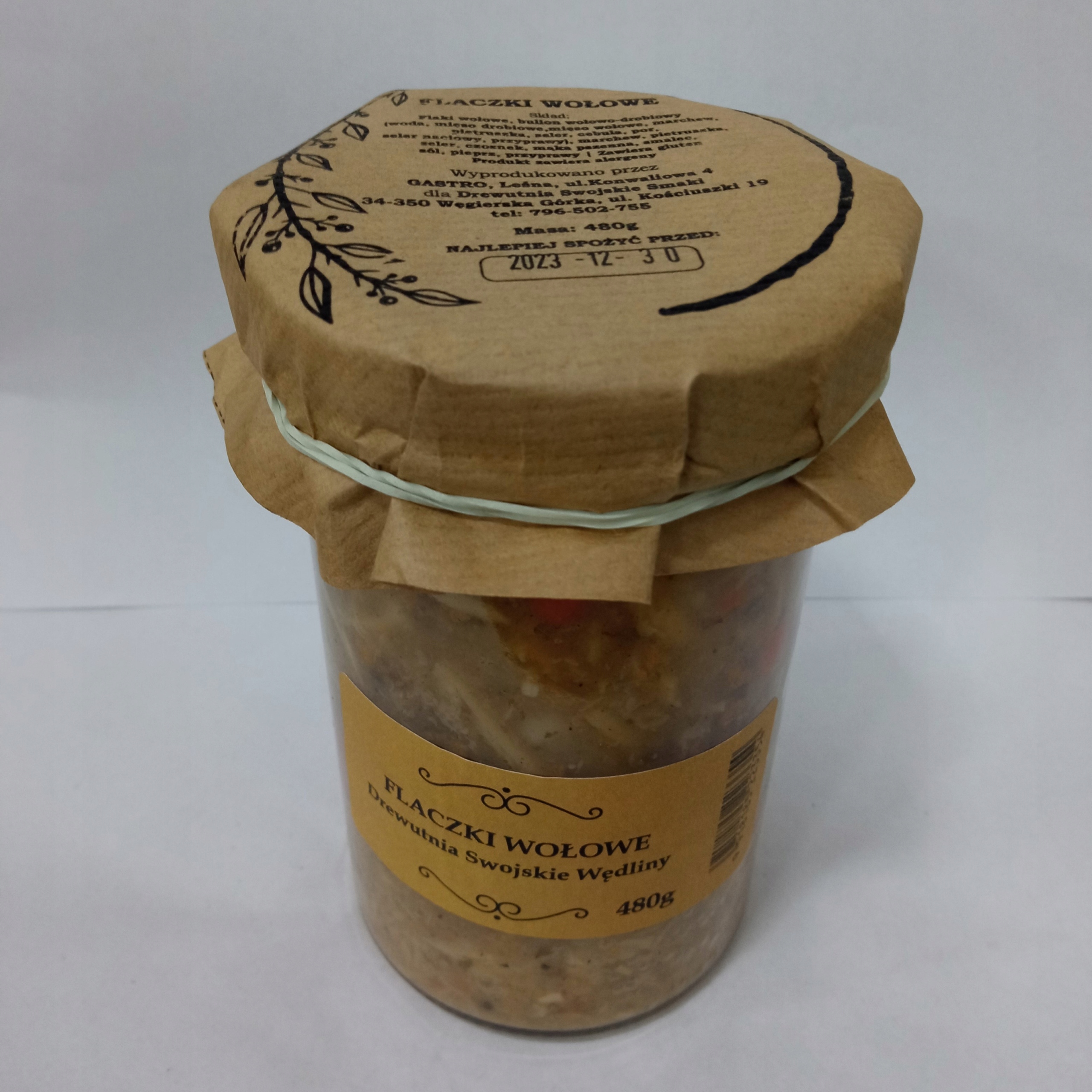 

Flaczki wołowe 480 g Czech I Czech 480G