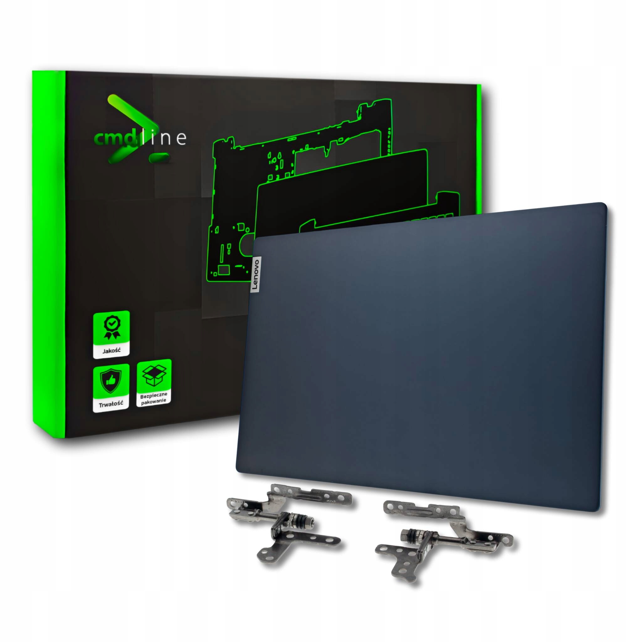 Klapa Matrycy Zawiasy Do Lenovo Ideapad 5 15IIL05 15ITL05 15ALC05 Blu
