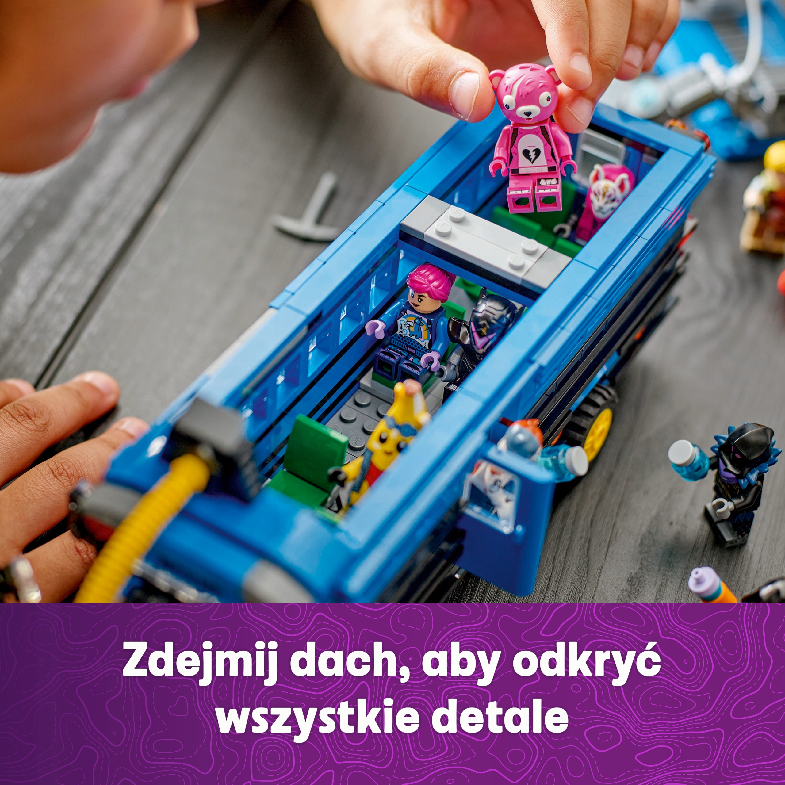 LEGO Fortnite Bus Bojowy 77073 Wiek dziecka 10 lat +