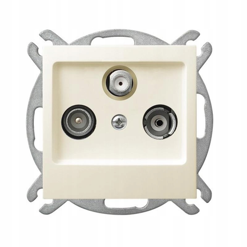 Ospel As ecru – zásuvka Rtv-sat přel GPA-GSP/m/27