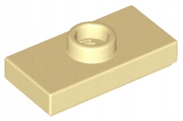 

Lego 15573 Płytka 1x2 piaskowa Nowa (1g)