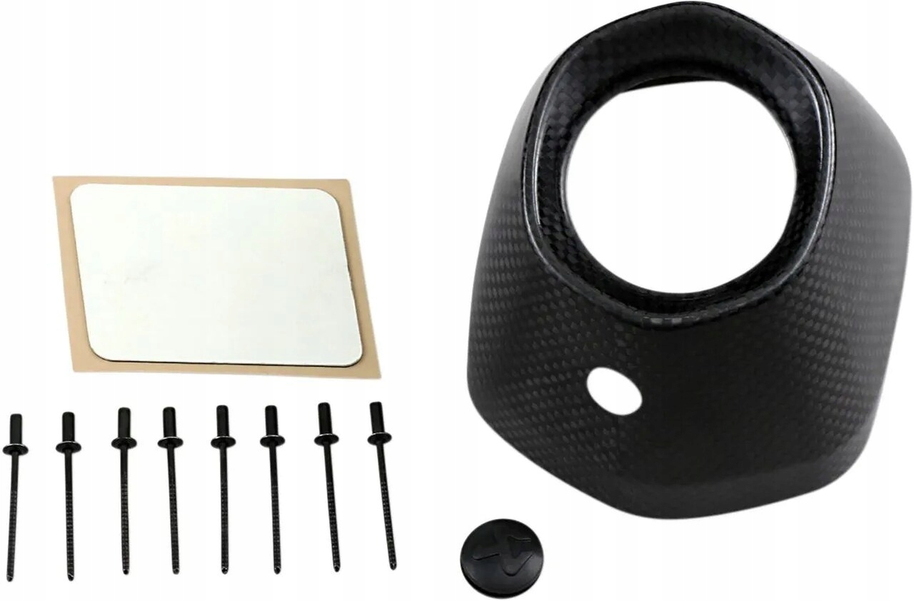 Koncovka výfuku Akrapovic End Cap V-EC52 Carbon Fiber