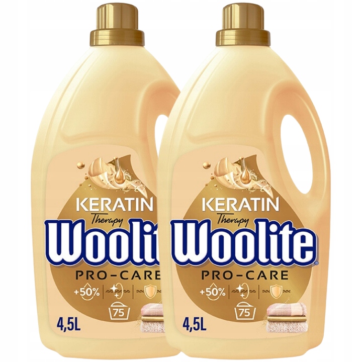 Levně Tekutý prací prostředek univerzální Woolite 2x4,5L 150pr