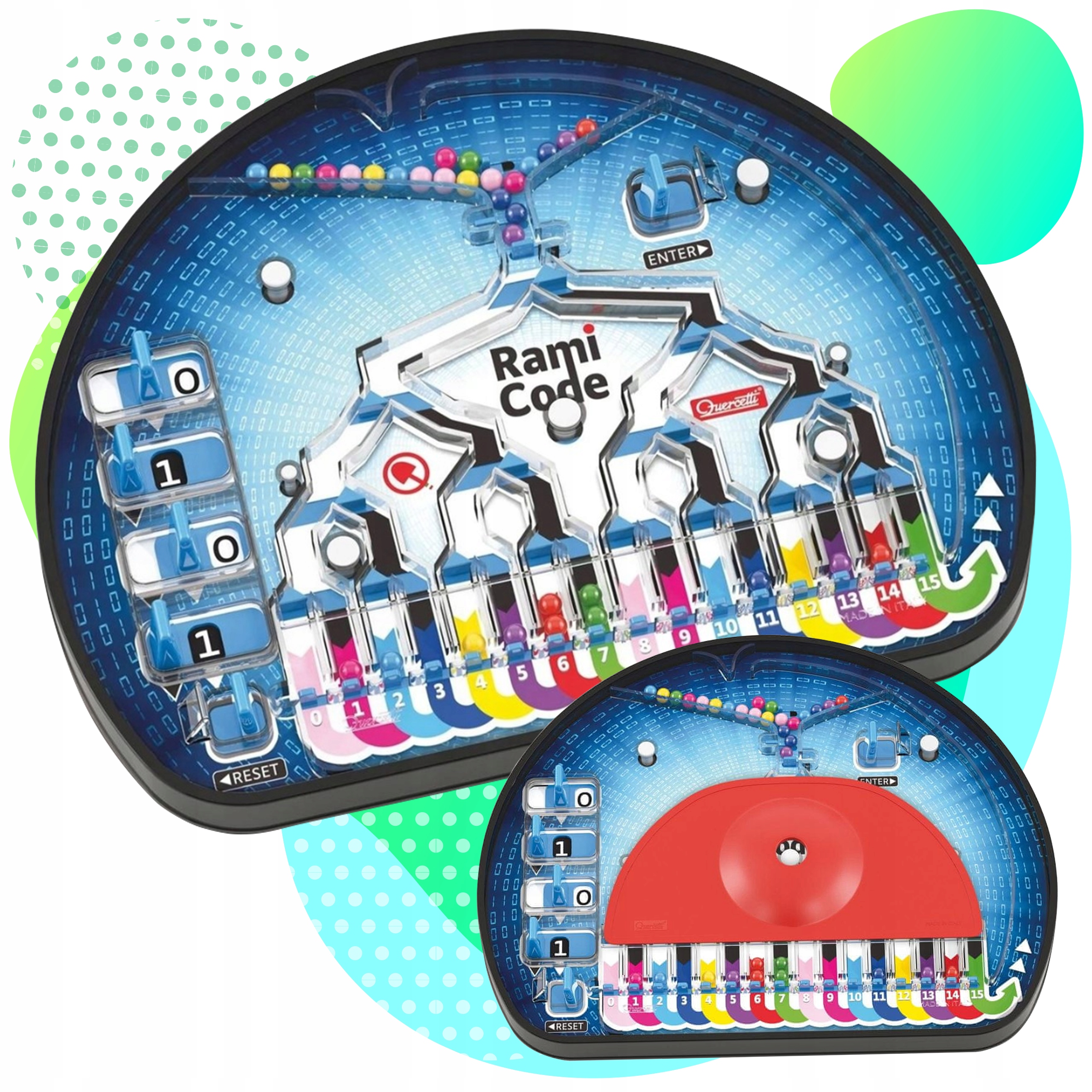 QUERCETTI UKŁADANKA RAMI CODE rozwój kreatywnego myślenia edukacja dziecko Kod producenta 1015