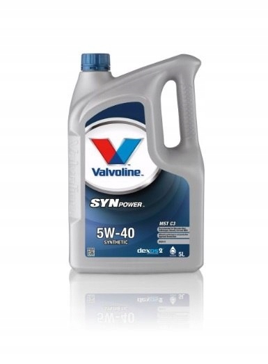Motorový olej Valvoline Synpower Mst C3 5W40 5L