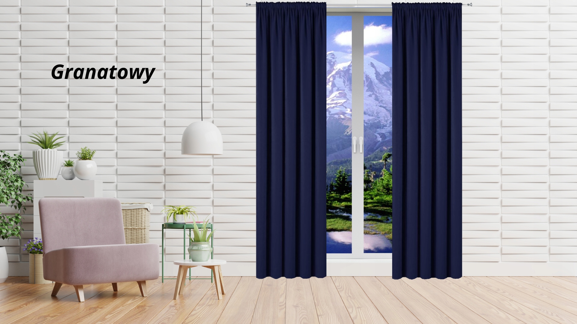 ZASŁONA GOTOWA NA TAŚMIE 145x220 ZASŁONY GŁADKIE WEWNĘTRZNE DO SALONU Marka inna marka