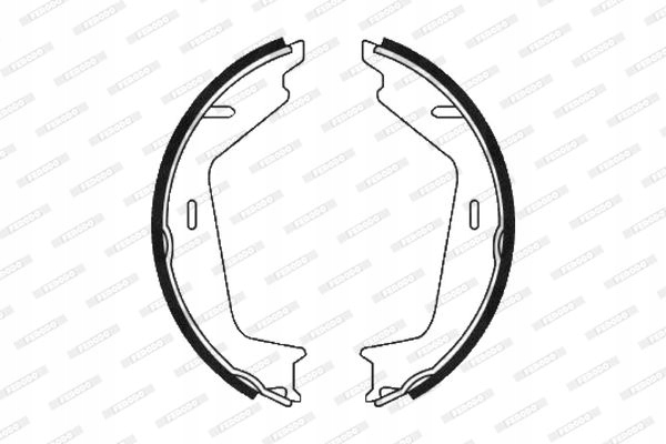 ZESTAW SZCZĘK HAMULCOWYCH, HAMULEC POSTOJOWY Stan opakowania oryginalne