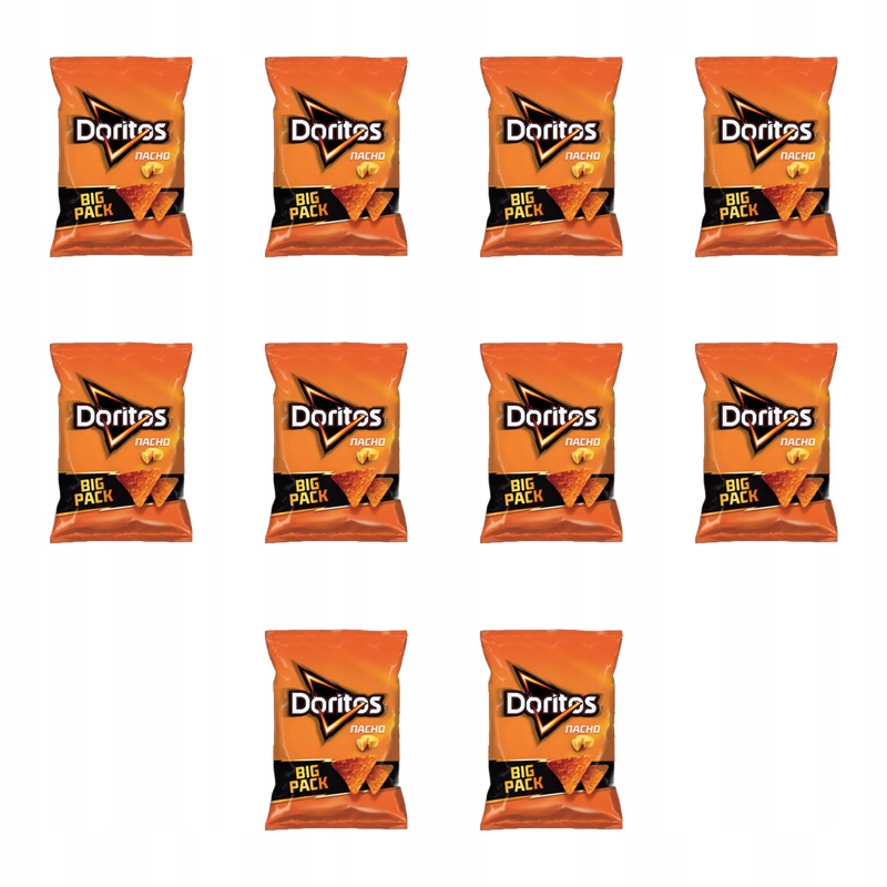 Doritos Nacho Cheese 180g X10