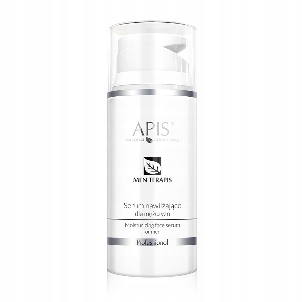 Přírodní hydratační sérum pro muže zlepšuje napětí pokožky Apis 100 ml