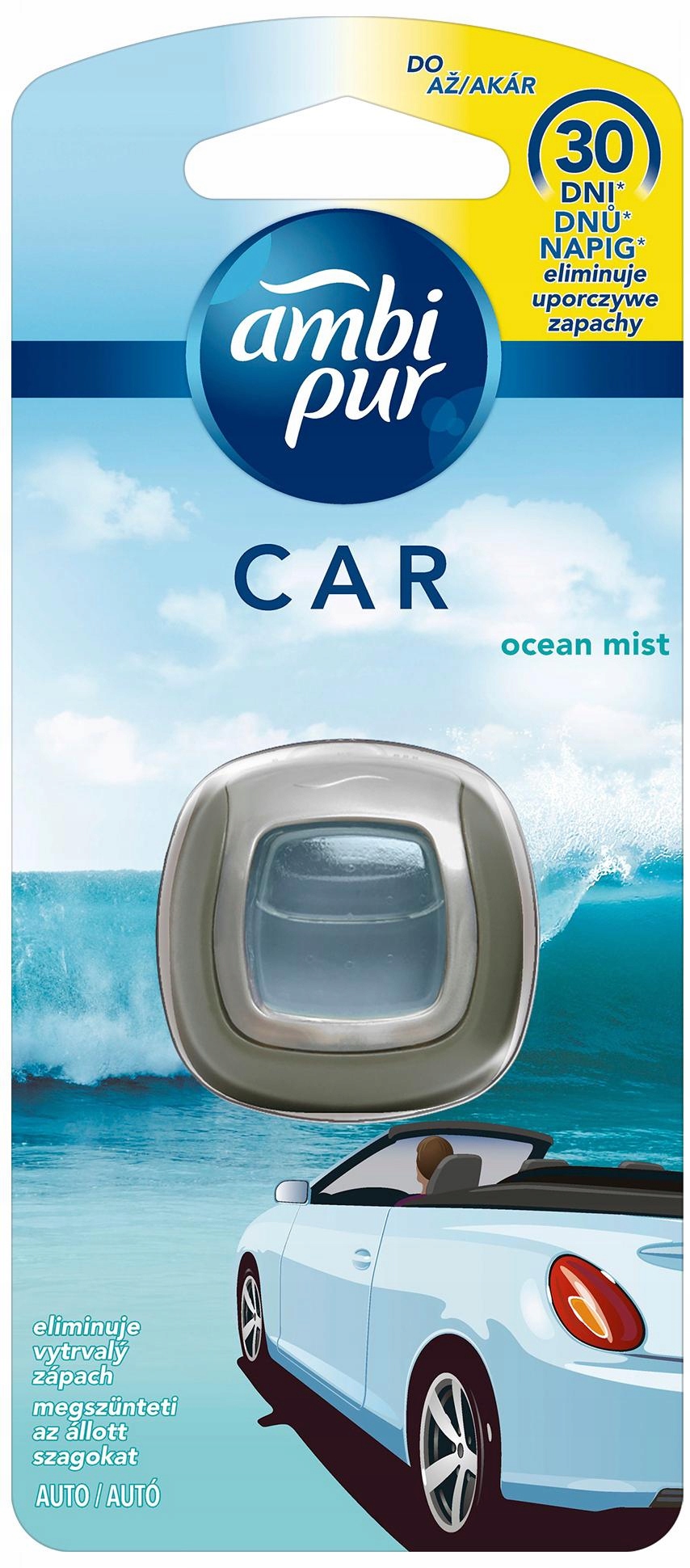 

Ambi Pur Car Jaguar Odświeżacz Ocean Mist