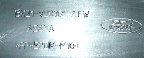 NAKŁADKA LISTWA DRZWI PRZÓD LEWA FORD CUSTOM 2018 Producent części Ford OE