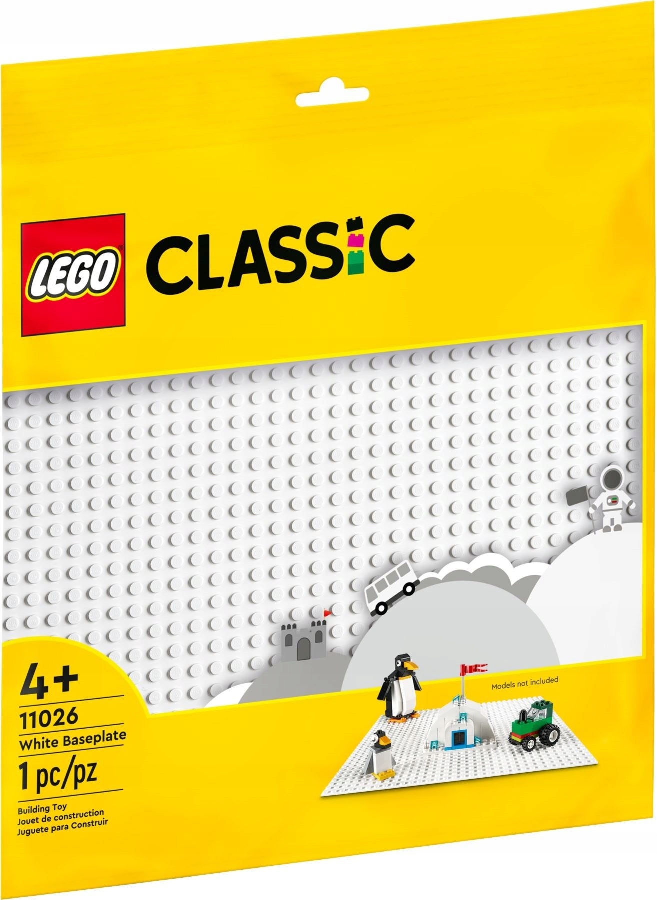 LEGO CLASSIC Biała płytka konstrukcyjna 11026