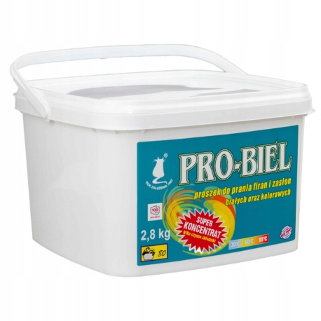 Levně Prášek Na Praní Záclon A Záclon Radziemska Pro-biel 2,8 Kg Polský Výrobek