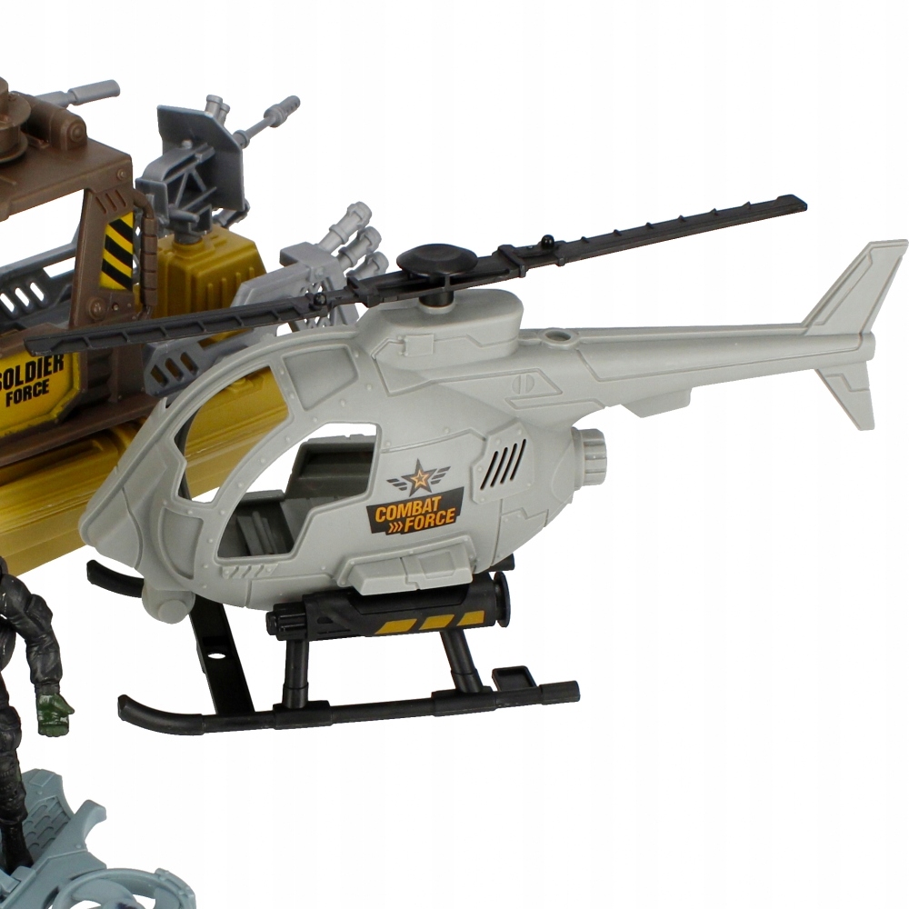 ŁÓDŹ WOJSKOWA FIGURKI HELIKOPTER MILITARIA Wiek dziecka 3 lata +