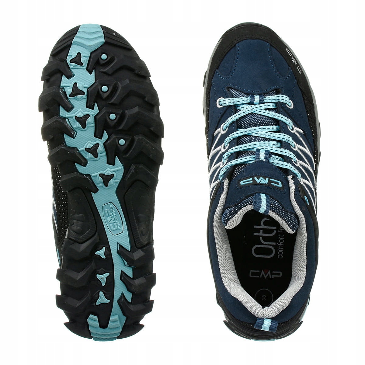 Buty trekkingowe damskie CMP RIGEL LOW - 39, Granatowy, TREKKING Rozmiar 39