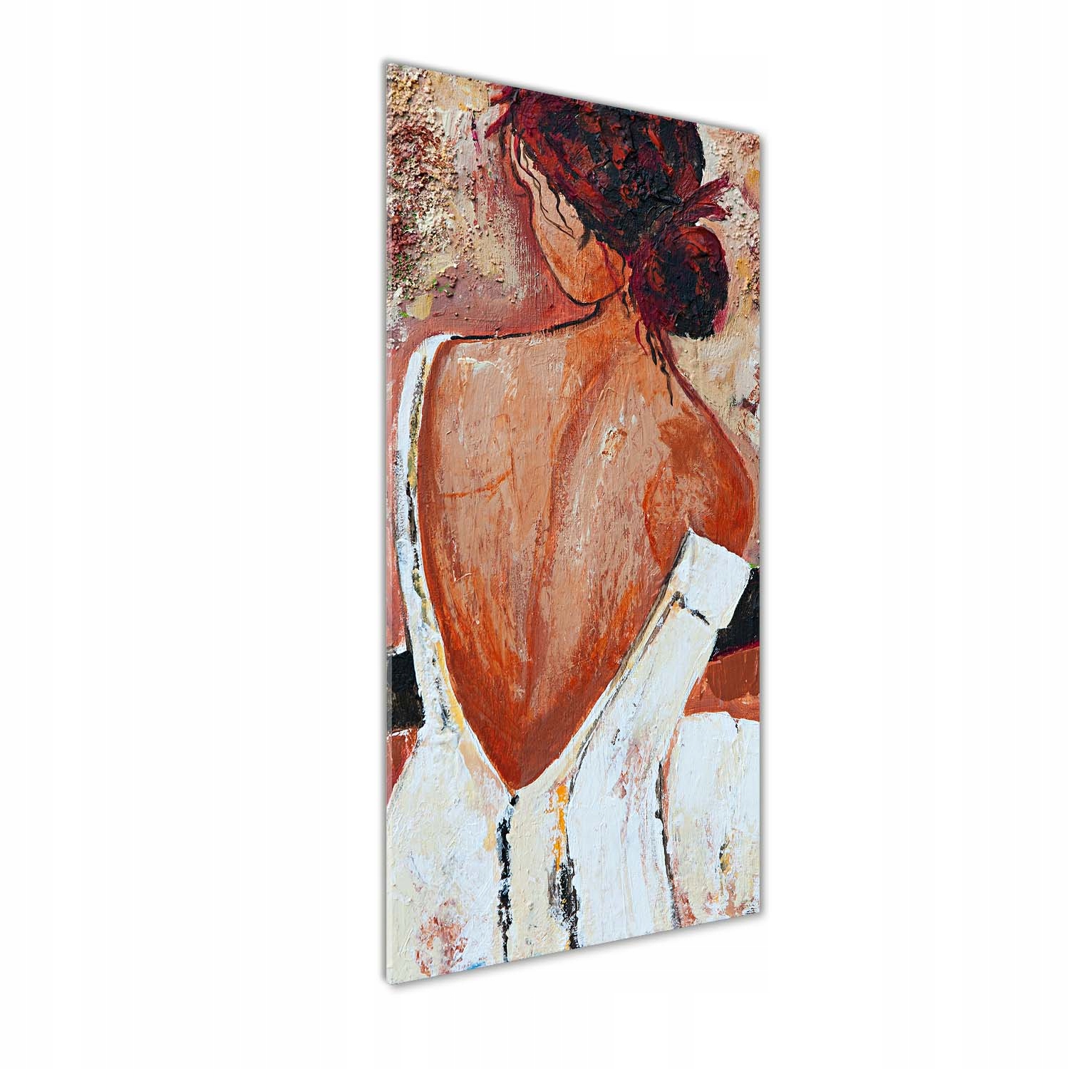 Fotoobraz na skle Žena 50x125 cm