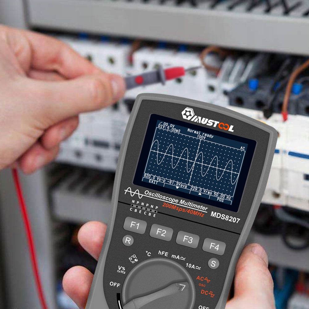MULTIMETR GRAFICZNY OSCYLOSKOP MDS8207 MUSTOOL 2w1 Mark Other