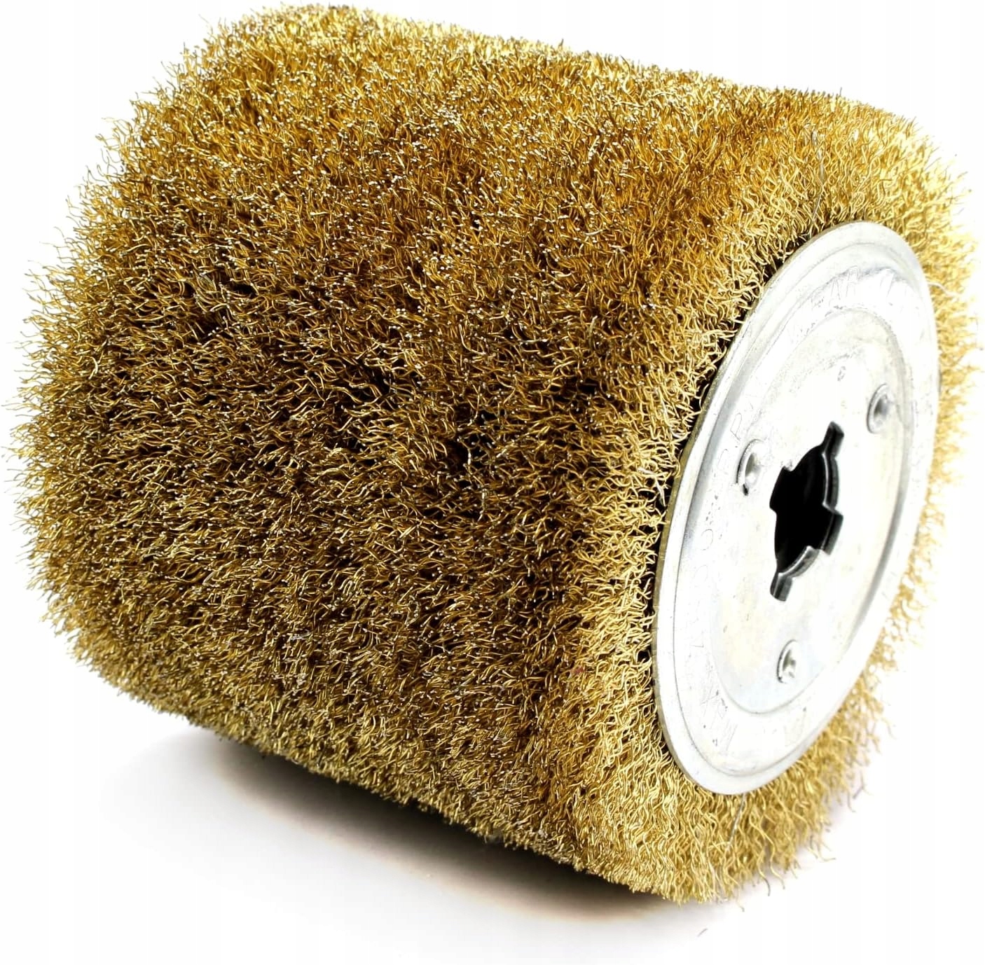 Drátěný Kartáč Válcový Saténový Brusný 120x100 Dřevo Kovu Rzi