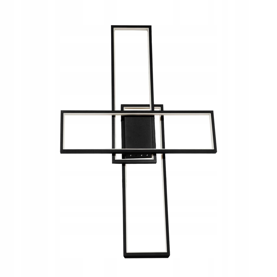 Stropní Svítidlo moderní čtverce 92W Artesia stmívatelný Led dálkový ovladač