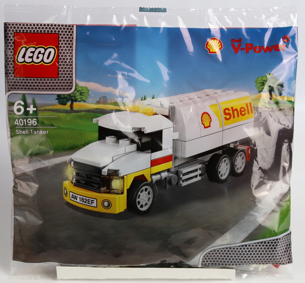 Lego Racers 40196 Shell Tanker Kamion Nový Polybag Unikát