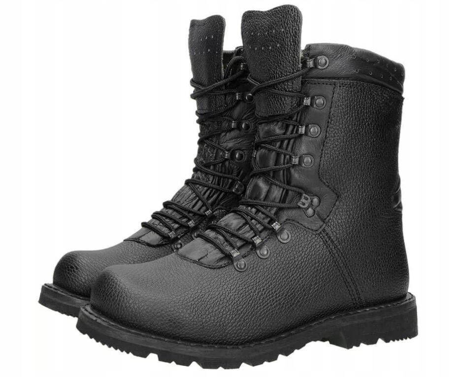Brandit Obuwie Militarne Czarne Skórzane Sznurowane 41 Jkh