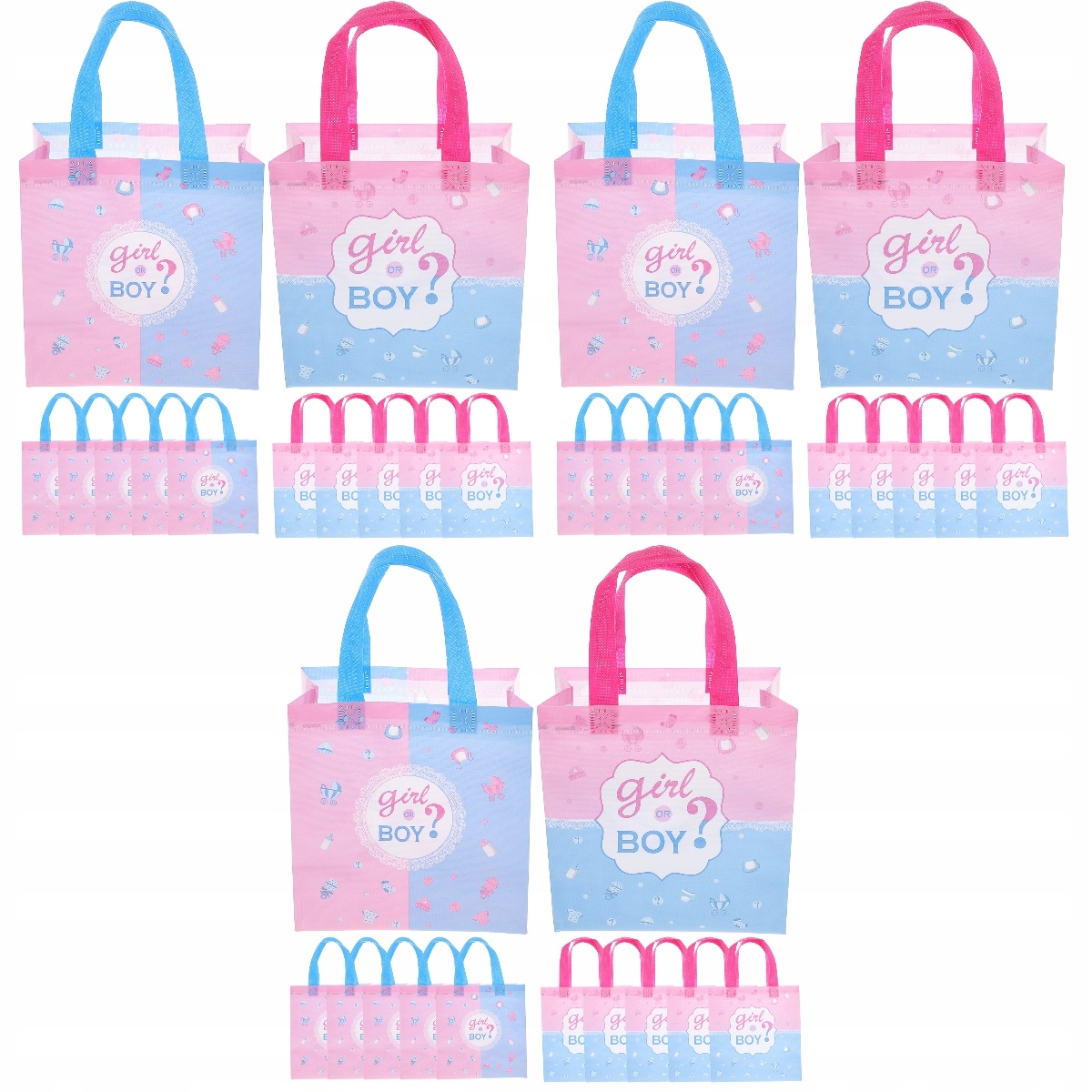 36 SZT. TOREB NA IMPREZĘ GENDER REVEAL