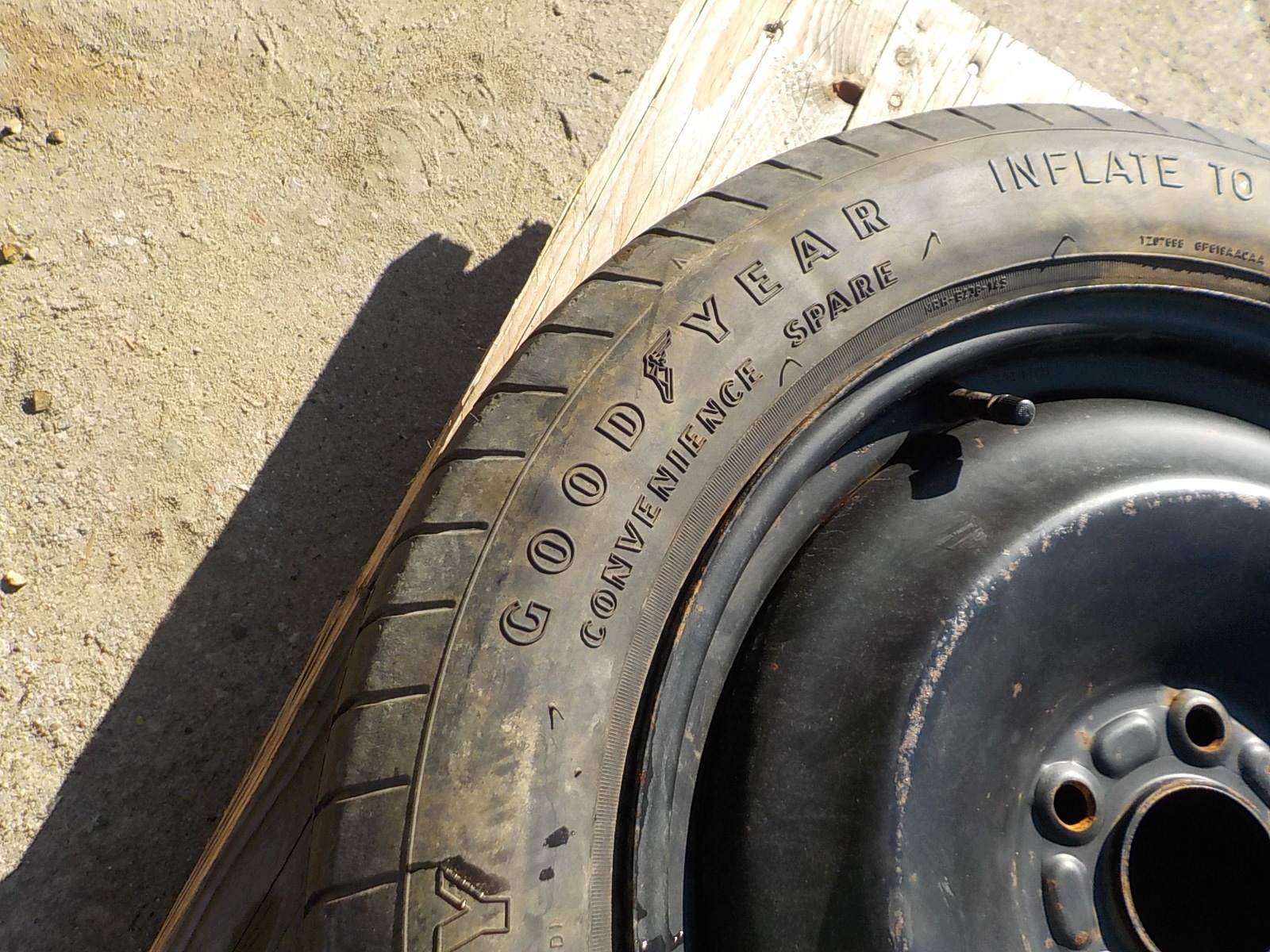 FORD S-MAX Roue de secours R16 5x108 125/85/16