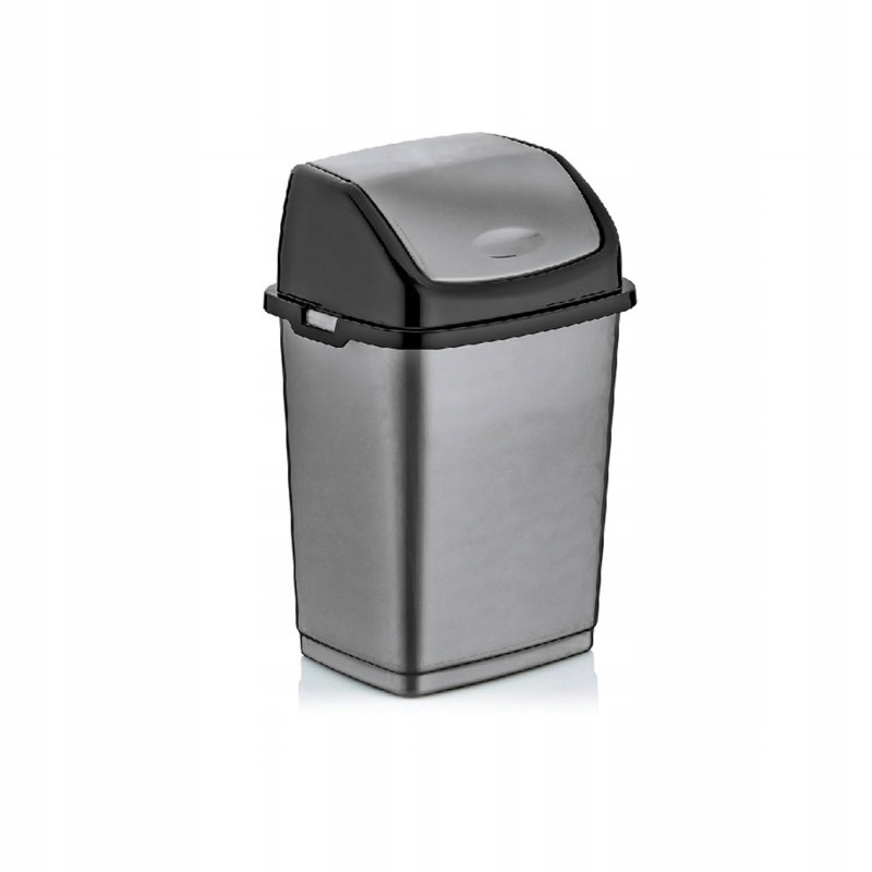 

Kosz na śmieci odpady uchylny Fantasy 5L Szary