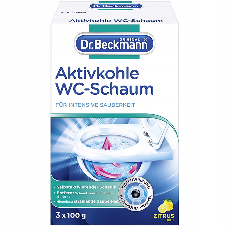 

Dr Beckmann Wc pianka piana toaletowa do toalet
