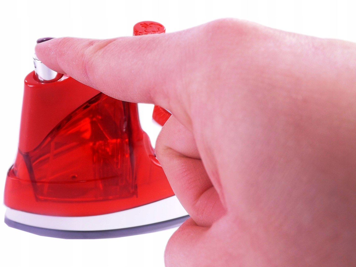 ŻELAZKO NA BATERIE SPRYSKIWACZ DŹWIĘK ŚWIATŁ 3207C CE Seria myHome