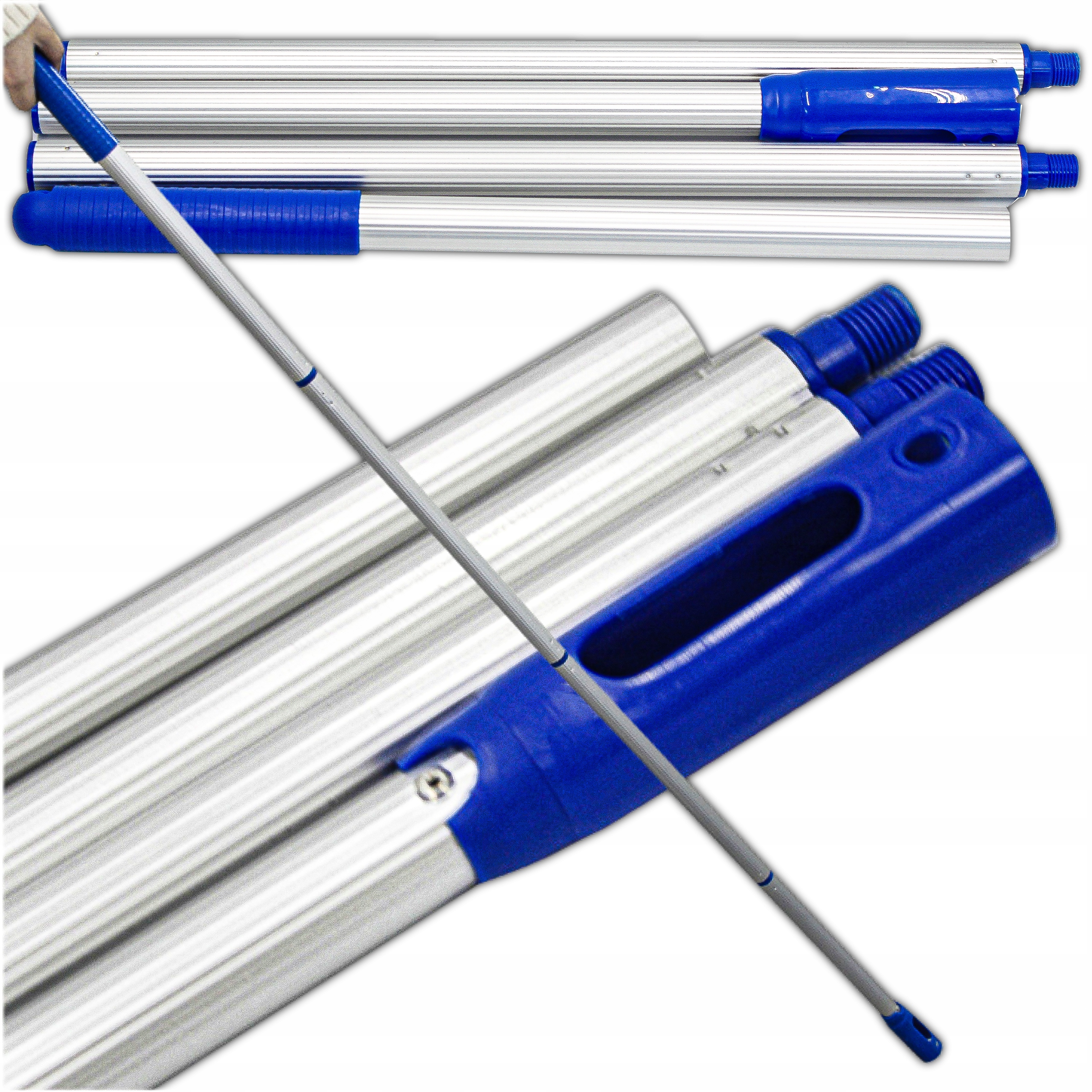 ZESTAW ODKURZACZ BASENOWY Z KIJEM 123CM DO CZYSZCZENIA DNA BASENU OCZKA SPA EAN (GTIN) 5906196200703