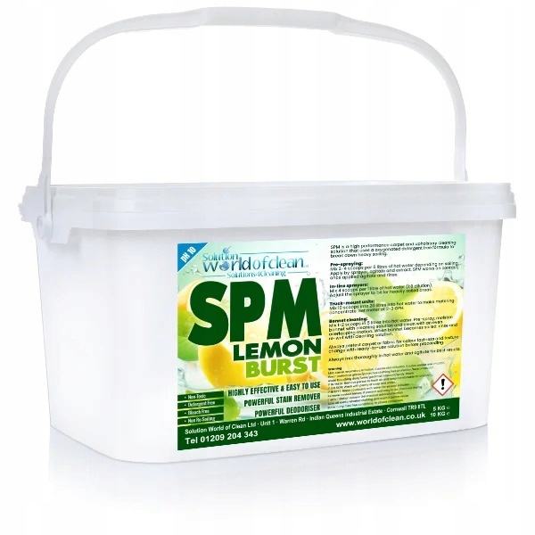 Levně Solution World of Clean Spm Lemon Burst 5 kg předsprej s citronovou vůní