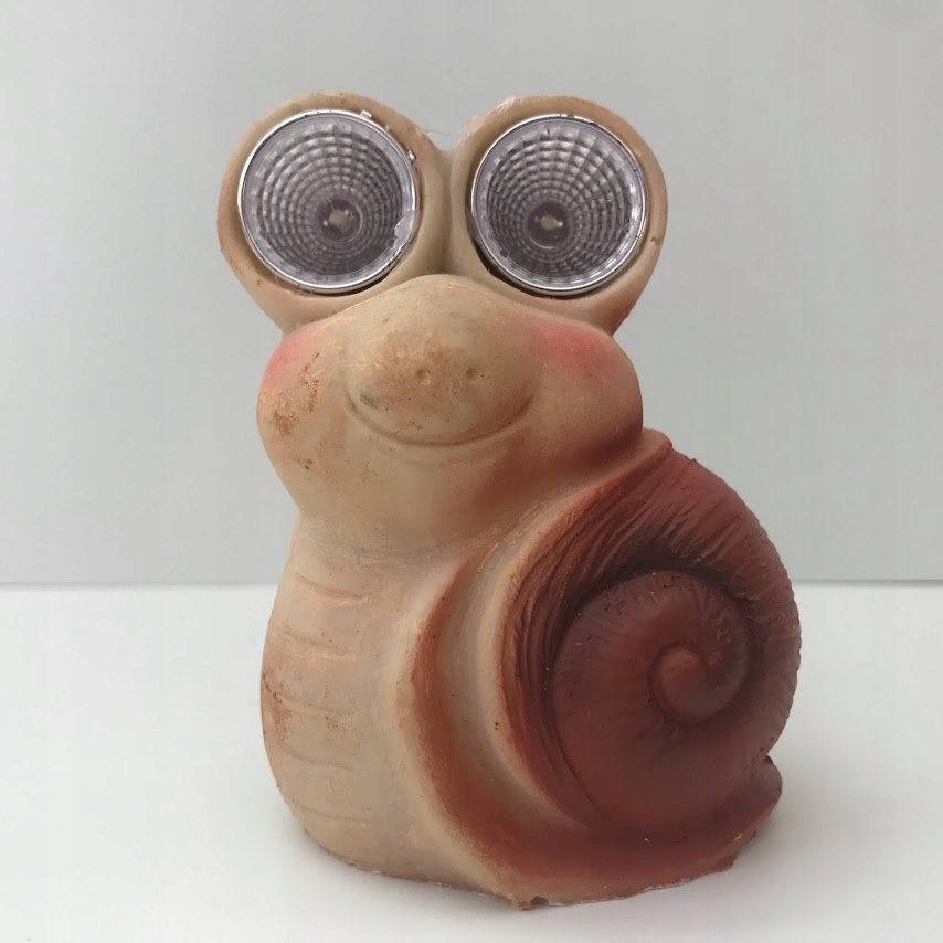 Figurka ogrodowa ŚLIMAK SOLARNA MINI WIOSNA OGRÓD Kod producenta 0909