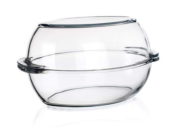 

Naczynie Żaroodporne owalne Wysokie 18 cm 6 l