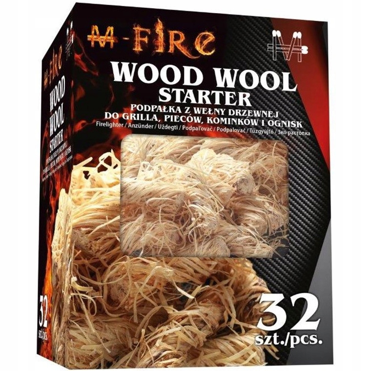 

Podpałka Rozpałka Grill Kominek Ognisko Piec 32szt