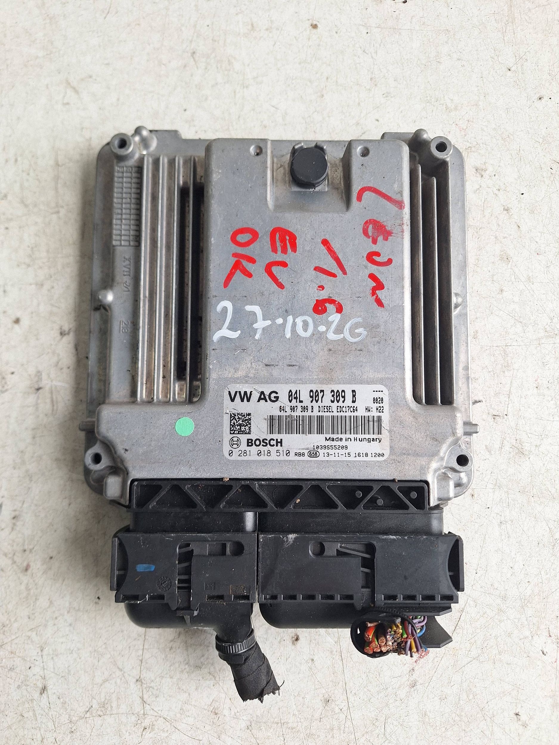VOLKSWAGEN ordinateur unité de commande électronique uce moteur 074906032E BOSCH 0281012543