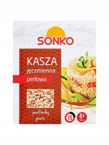 Sonko Perlová ječná kaše 400 g (4 x 100 g)