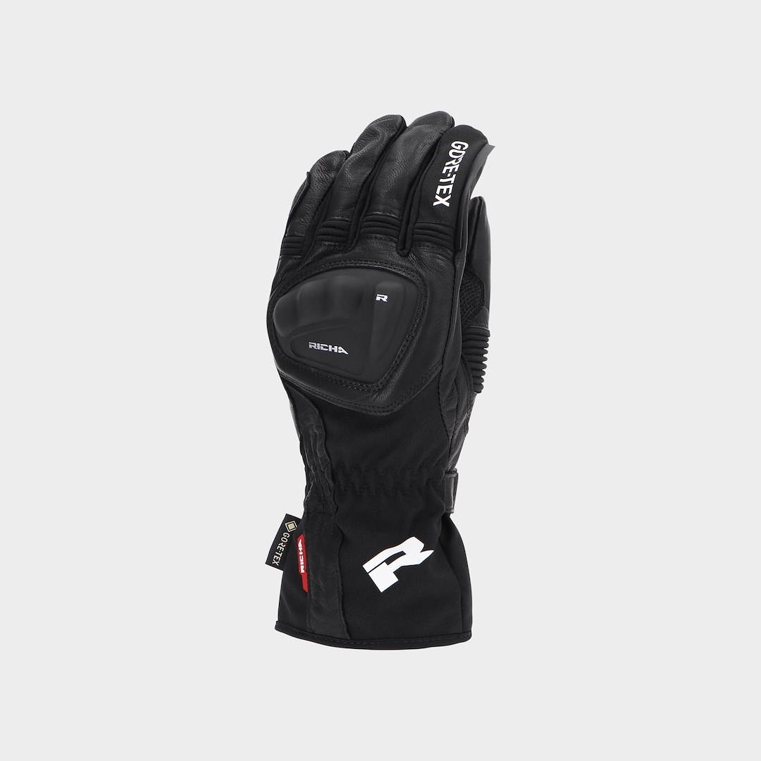 Richa Hurricane Gore-tex motocyklové rukavice Black veľ. L