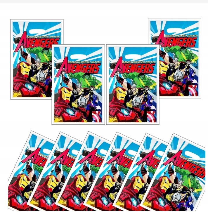 TORBY NA PREZENTY AVENGERS 100 SZTUK