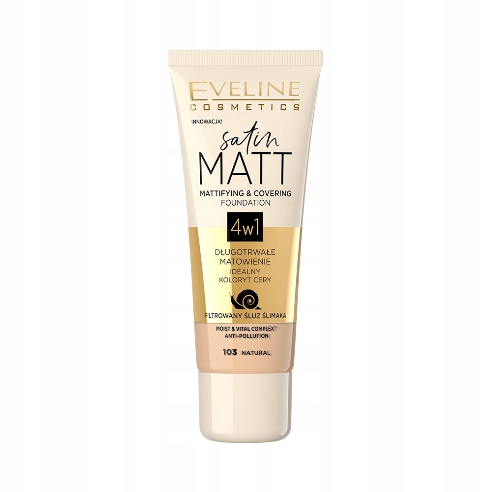 

Eveline Cosmetics Satin Matt podkład do twarzy