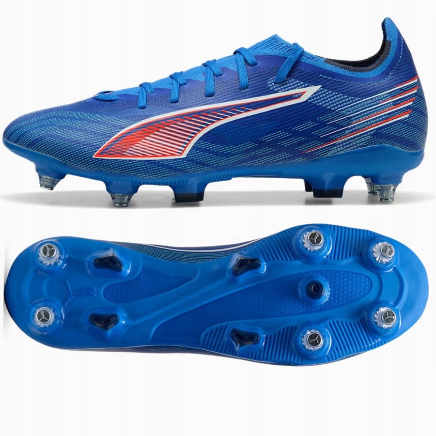 Buty Puma Ultra 6 Match MxSG 108521-01 43, Niebieski