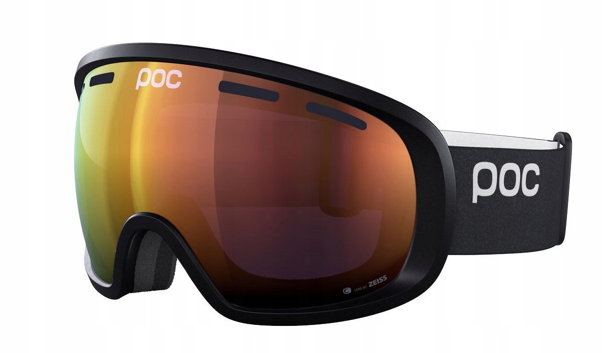 Gogle Narciarskie Poc Fovea Clarity Sunny Orange S2 Uranium Black