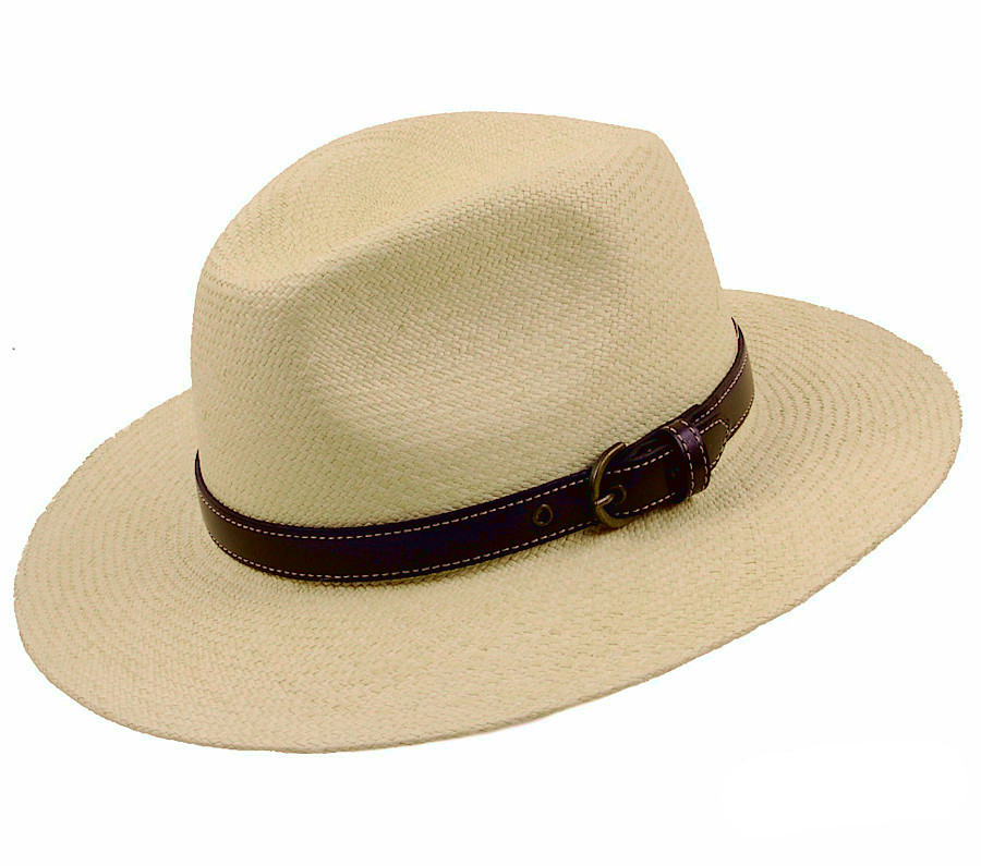 Originální klobouk Panama Bogart Witleather