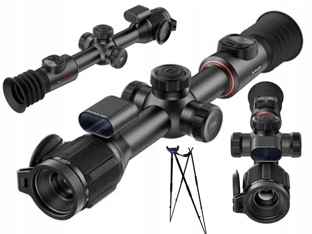 Luneta termowizyjna celownik Nocpix Bolt P25R Dalmierz Lrf Zestaw