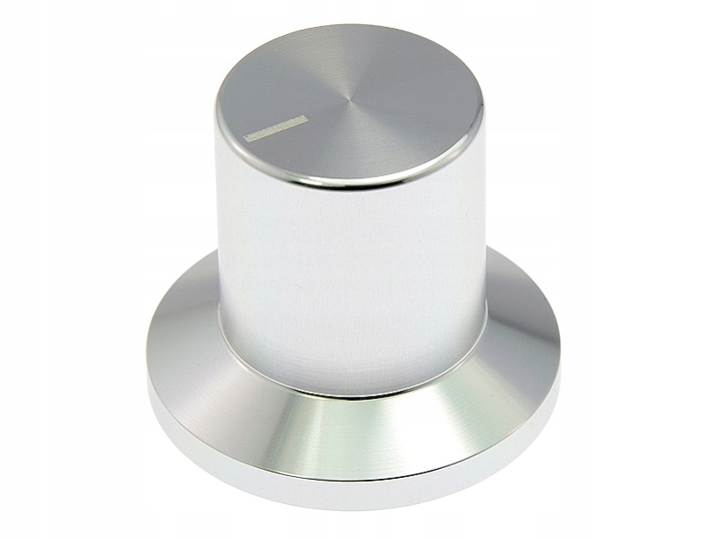 

Gałka Aluminiowa Srebrna Połysk 30X26MM