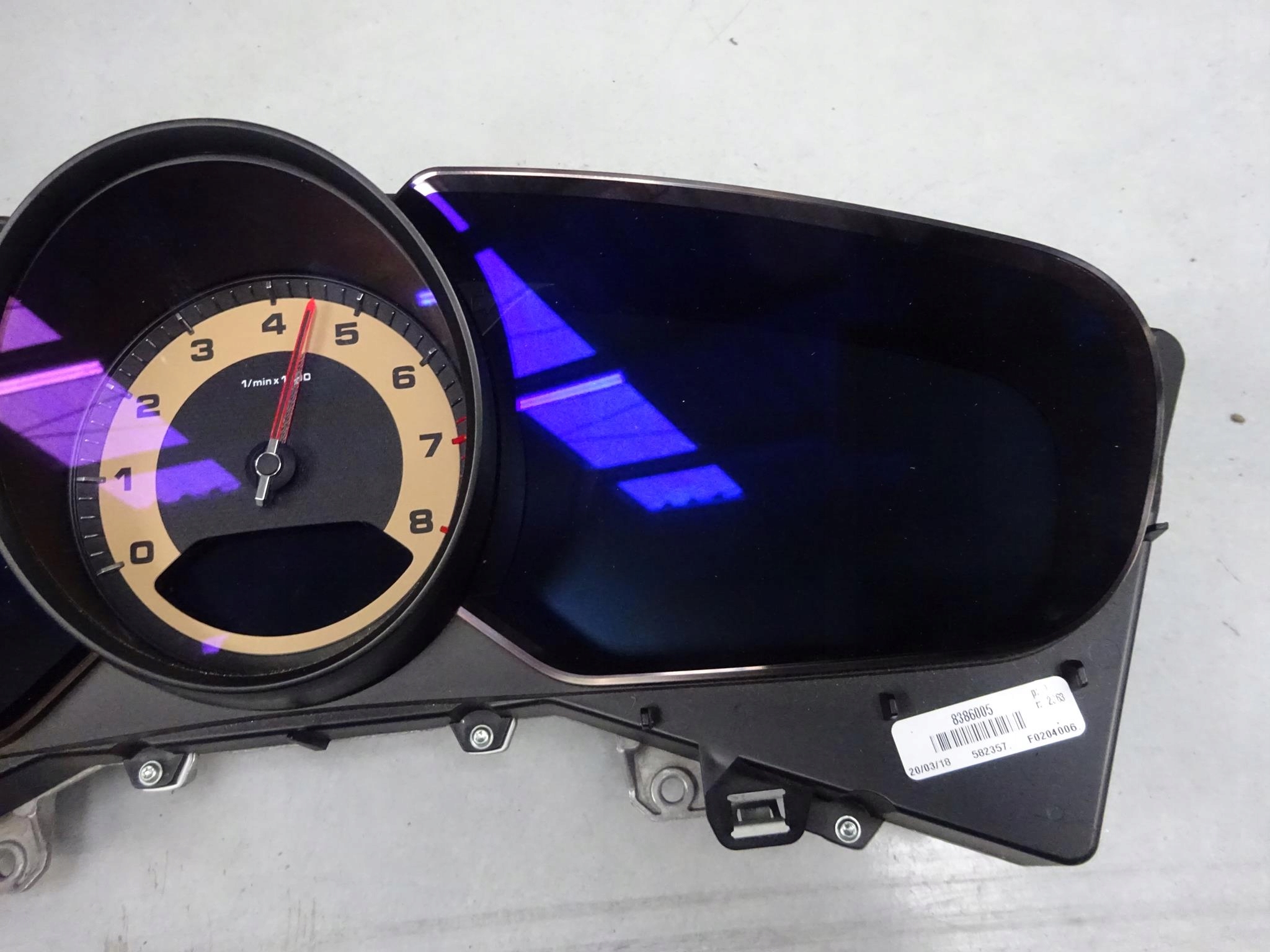 PORSCHE PANAMERA 971 973 EU LED clock 973920902B