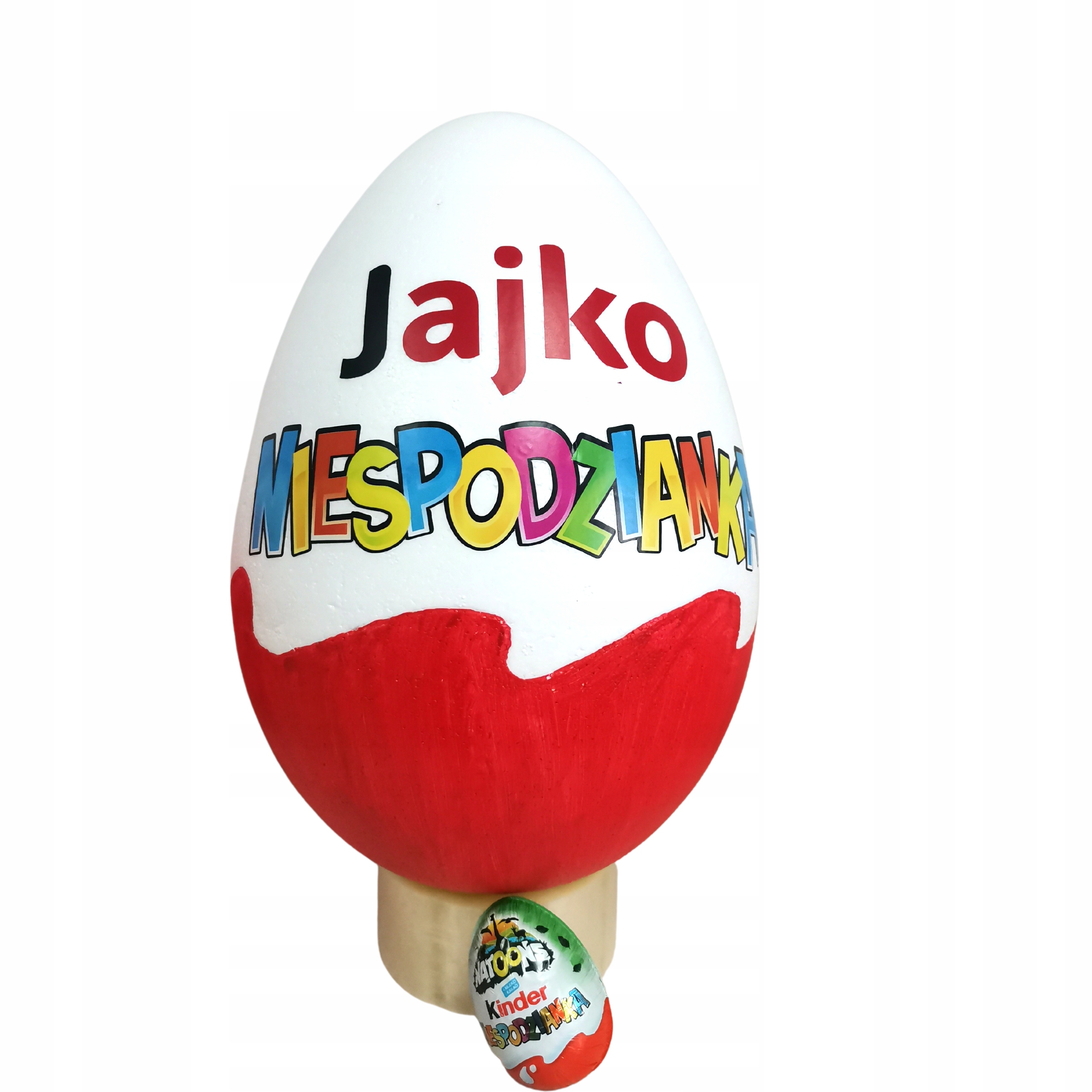 

Jajko XXL 30cm Walentynki Niespodzianka