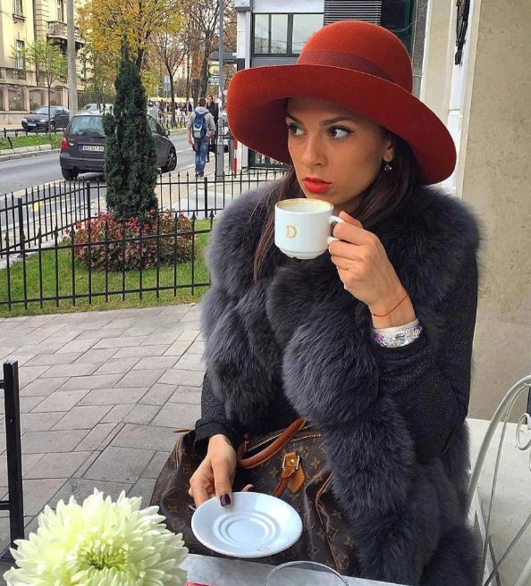 Lux Kamizelka Futro naturalne z Lisa Kolory 36 S Rozmiar S